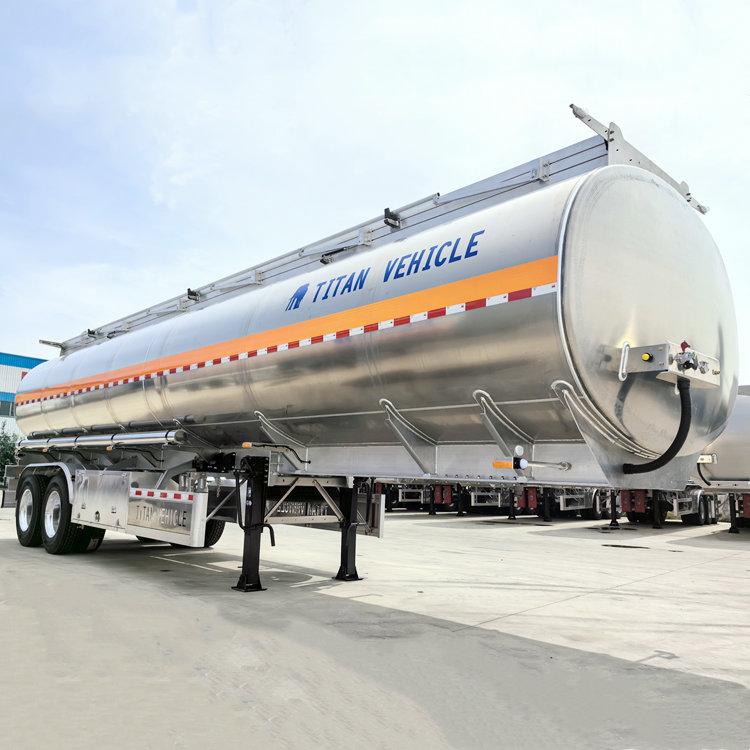 2 Axle 38000L Aluminum Tanker Trailer