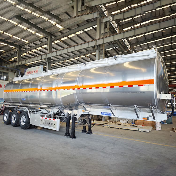 3 Axle 46000L Aluminum Semi Trailer