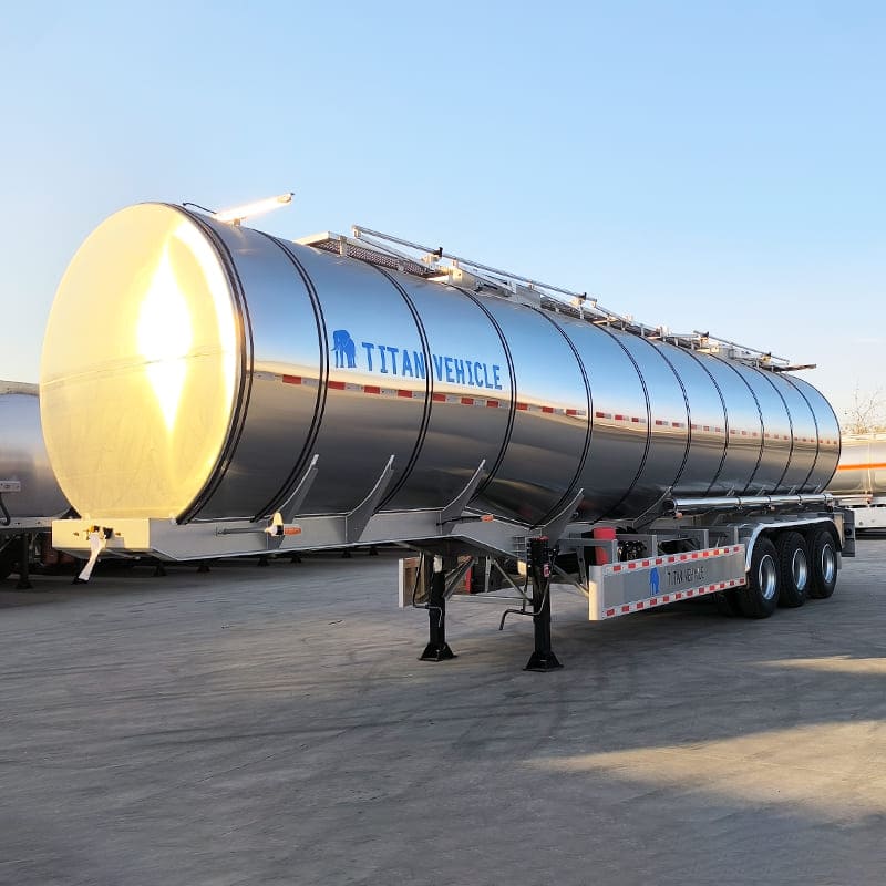 45000 Litres Aluminum Semi Tanker Trailer