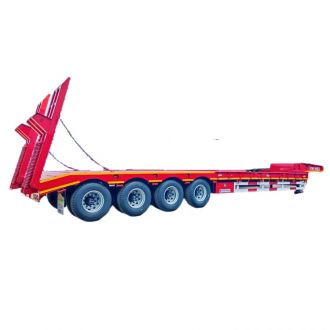 4 Axle Semi Low Loader Trailer