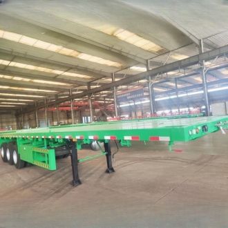 Cimc Trailer Flatbed Bed Trailer Truck
