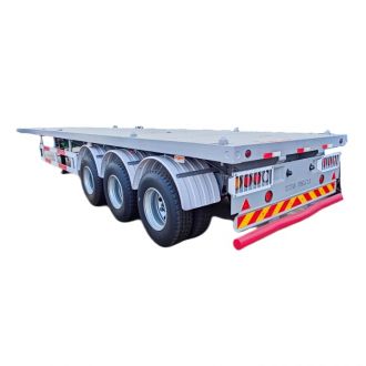 3 Axle 40 Ft Flat Bed Trailers
