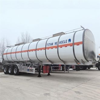 42000 Liters Aluiminum Tanker Semi Trailer