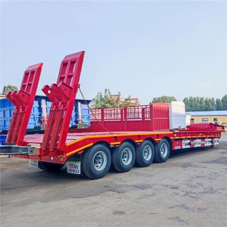 4 Axle Drop Deck Trailer