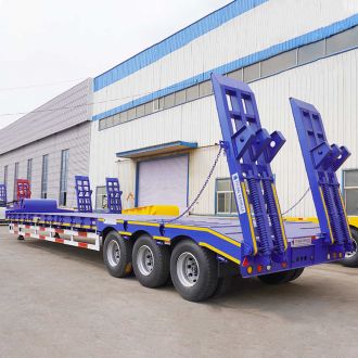Tri Axle 80 Ton Low Loader Trailer