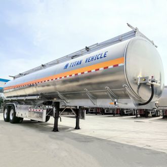 2 Axle 38000L Aluminum Tanker Trailer